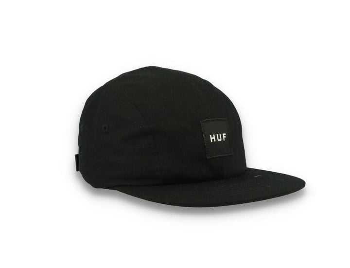 Cap 5-Panel Sort HUF Essential Box Logo Volley Black - LOKK
