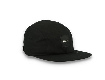 Cap 5-Panel Sort HUF Essential Box Logo Volley Black