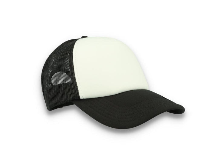 Trucker Cap Black/White Atlantis Rapper Foam - LOKK