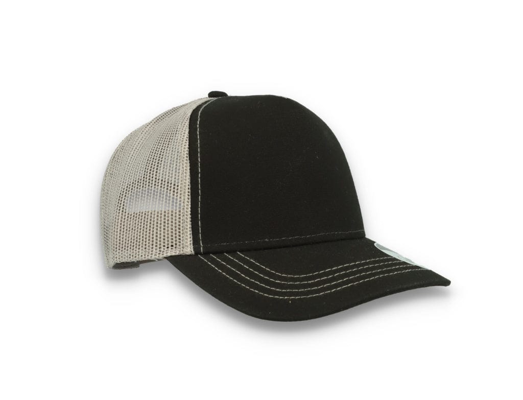 Trucker Cap Black/Grey Atlantis Rapper Canvas - LOKK