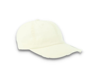 Low Profile Destroyed Cap White 6245DC