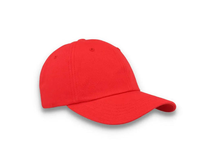 Red Dad Cap Low Profile Cotton Twill - Yupoong 6245CM - LOKK