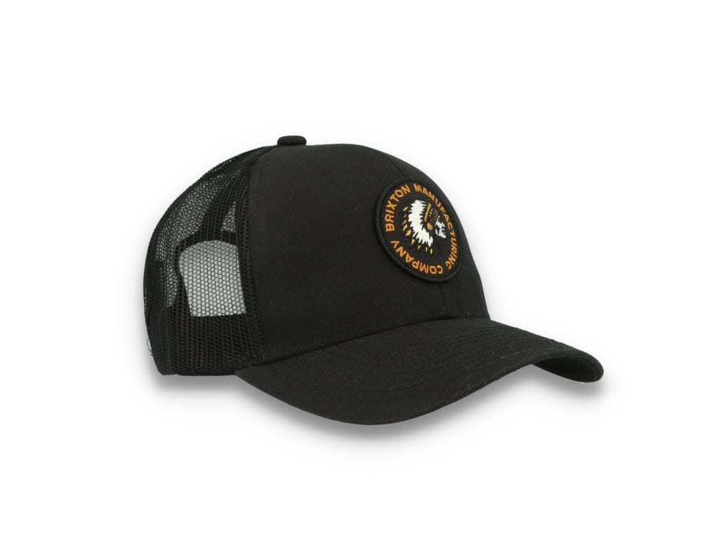 Trucker Cap Rival Stamp X MP Mesh Cap Black - LOKK