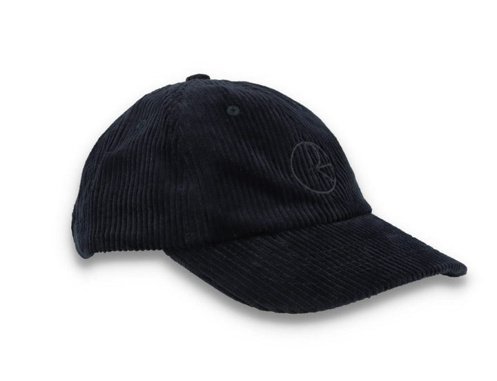 Polar Cord Stroke Logo Cap Navy - LOKK