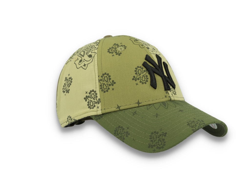 9FORTY Paisley Print NY Yankees Olive - LOKK