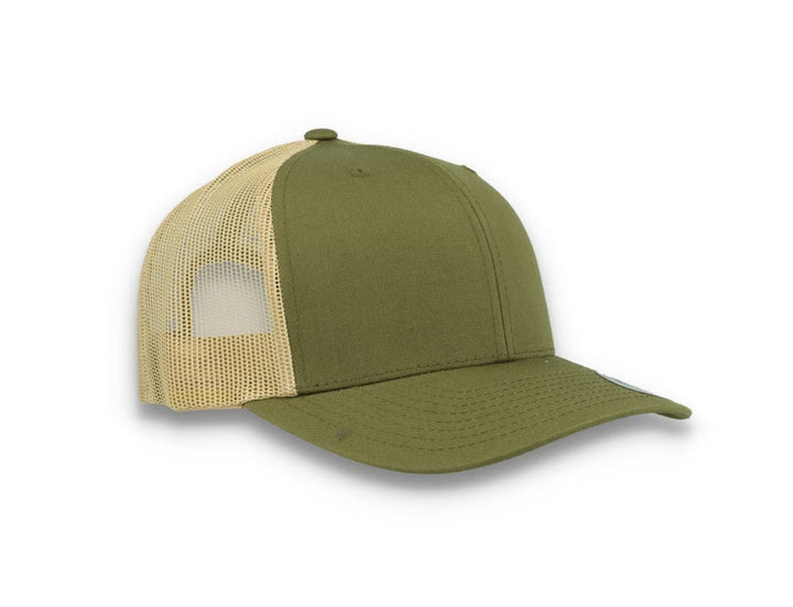 Flexfit 6606T Retro Trucker Moss Green/Khaki - LOKK