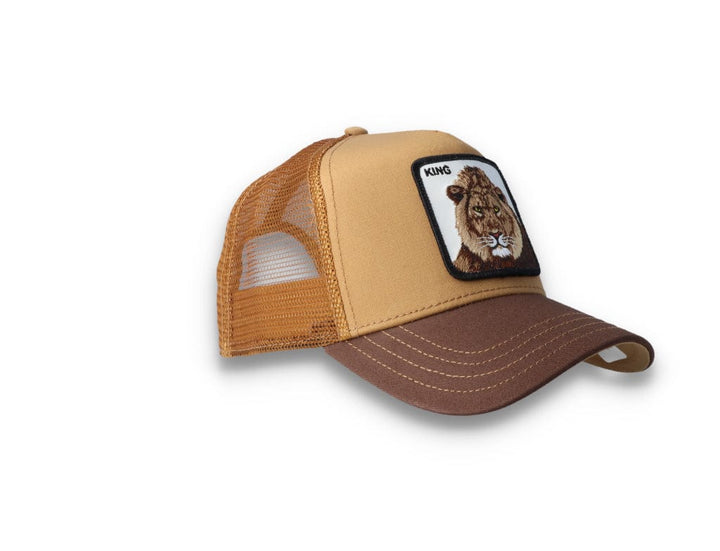 Goorin Trucker Cap The King Lion Brown - LOKK