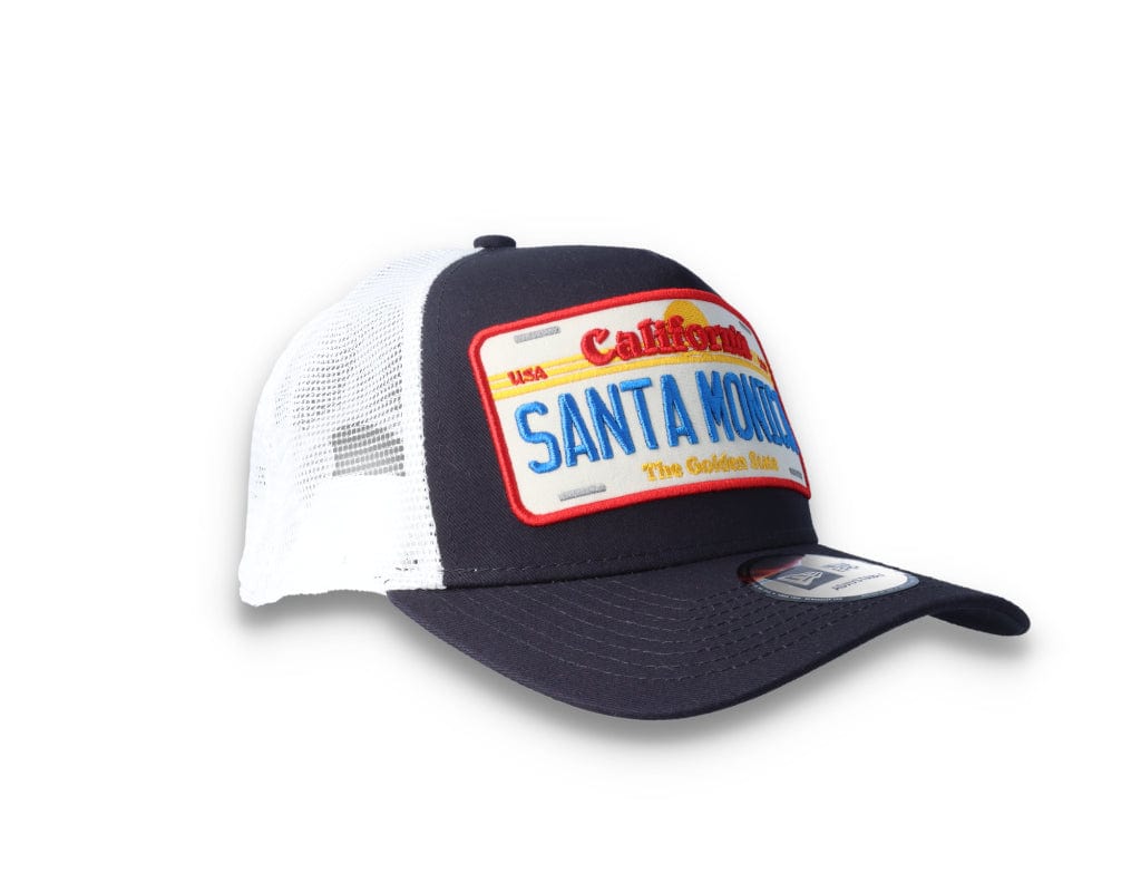 Trucker Cap Navy License Plate 9FORTY A-Frame Trucker - LOKK
