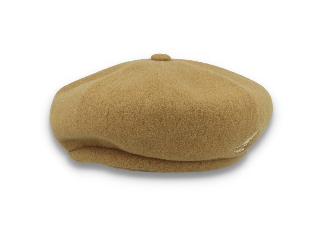 Kangol Wool Jax Beret Taupe - LOKK