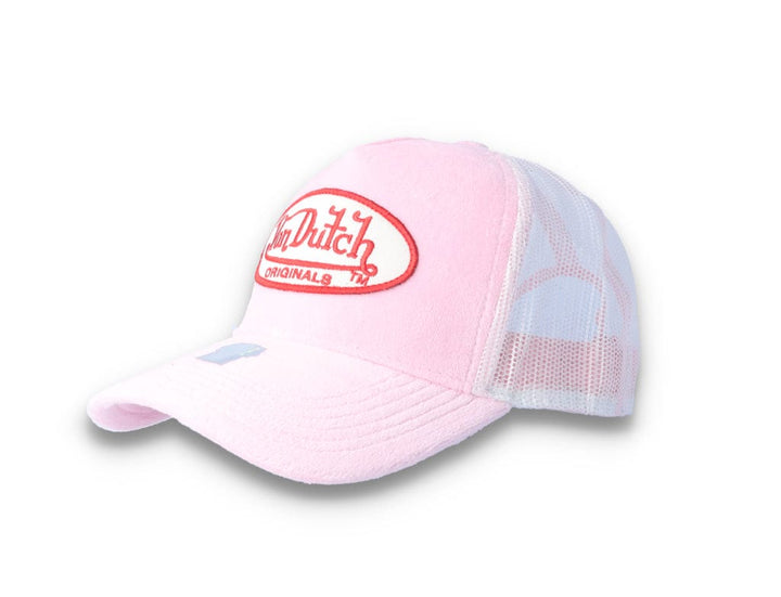 Von Dutch Trucker Cap Velvet Rose/White - LOKK