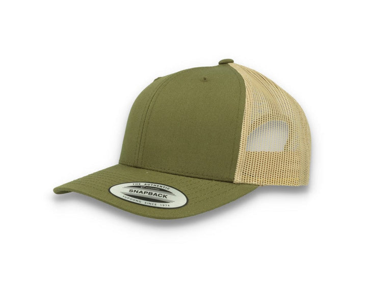 Flexfit 6606T Retro Trucker Moss Green/Khaki - LOKK