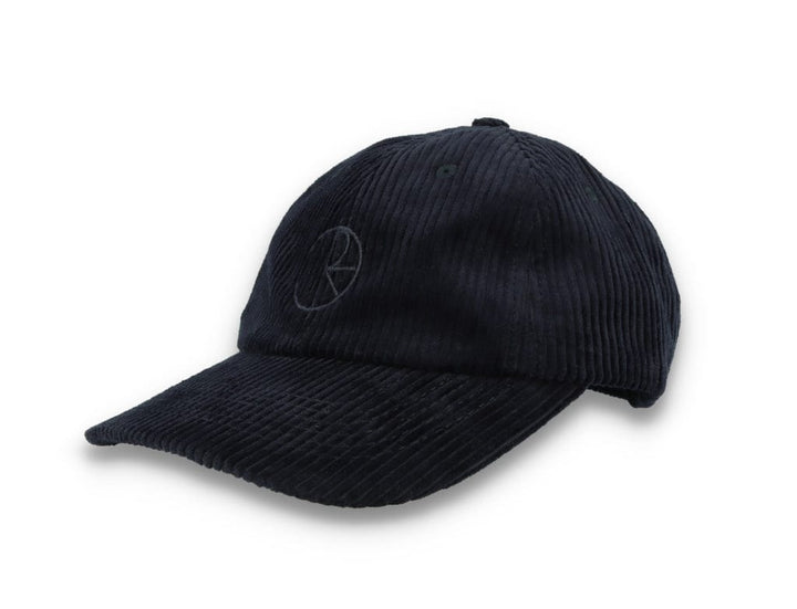 Polar Cord Stroke Logo Cap Navy - LOKK