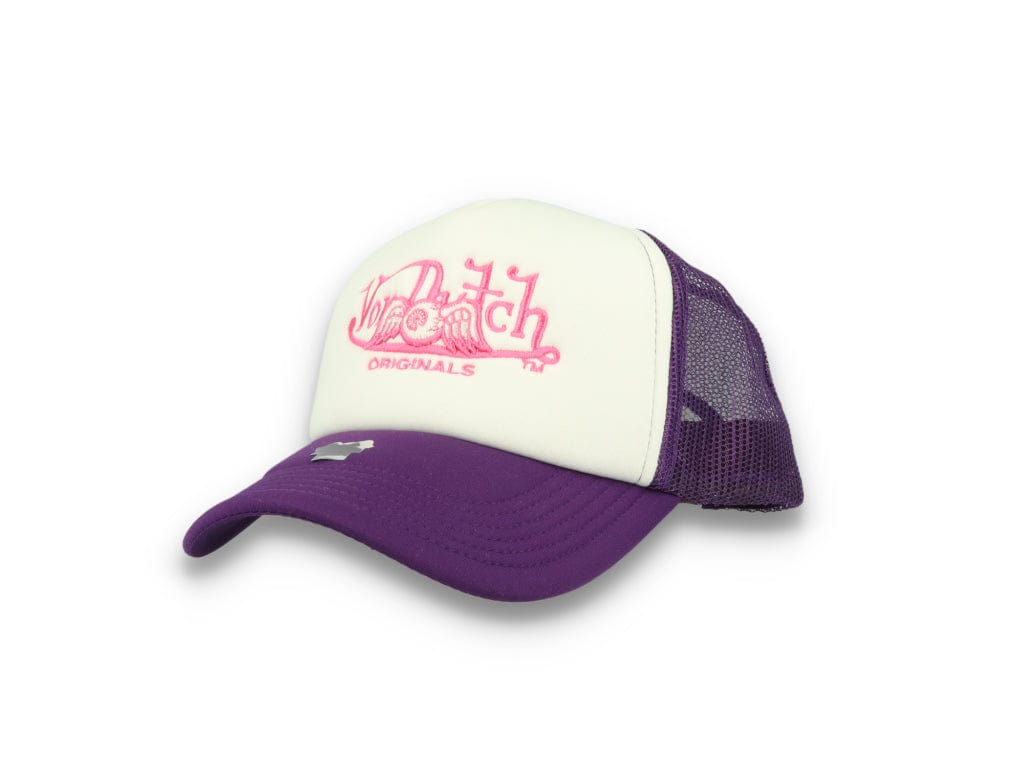 Trucker Cap Soro White/Purple - LOKK
