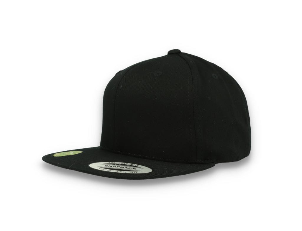 Yupoong 6089OC Organic Cotton Snapback Black - LOKK
