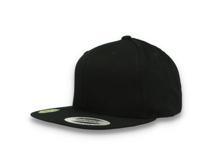 Yupoong 6089OC Organic Cotton Snapback Black - LOKK