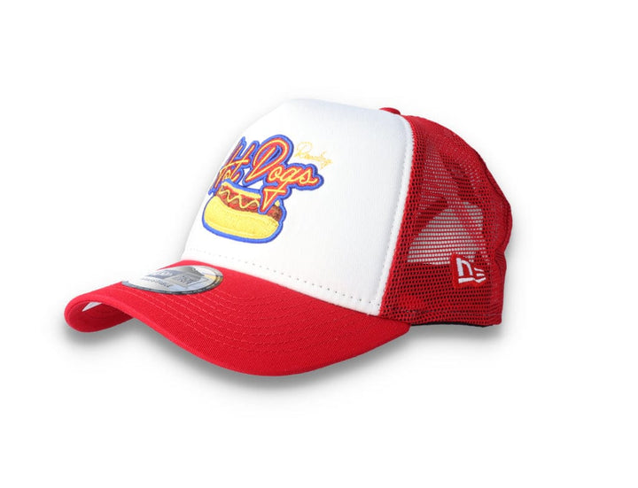 Trucker Cap Red Minor League Reading Fighting Phils 9FORTY A-Frame Trucker - LOKK