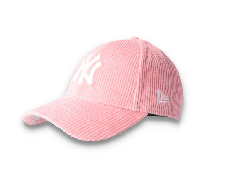 Dame Cap NY Yankees Pink Fashion Cord 9FORTY Womens - LOKK