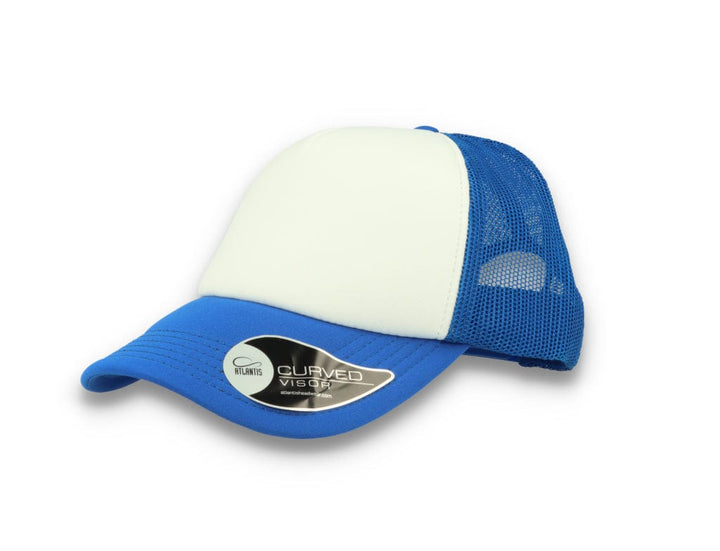 Trucker Cap Royal Blue/White Atlantis Rapper Foam - LOKK