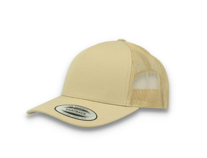 Trucker Cap Khaki 5-Panel Retro Trucker 6506 - LOKK