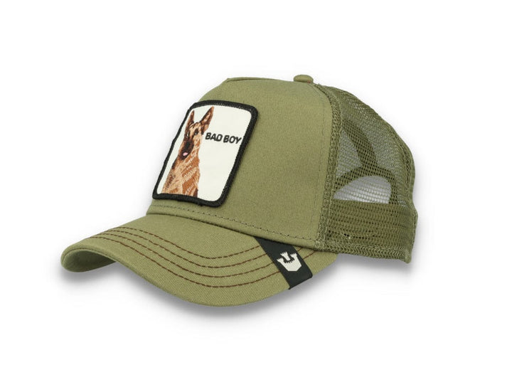 Goorin Trucker Cap The Bad Boy Olive - LOKK