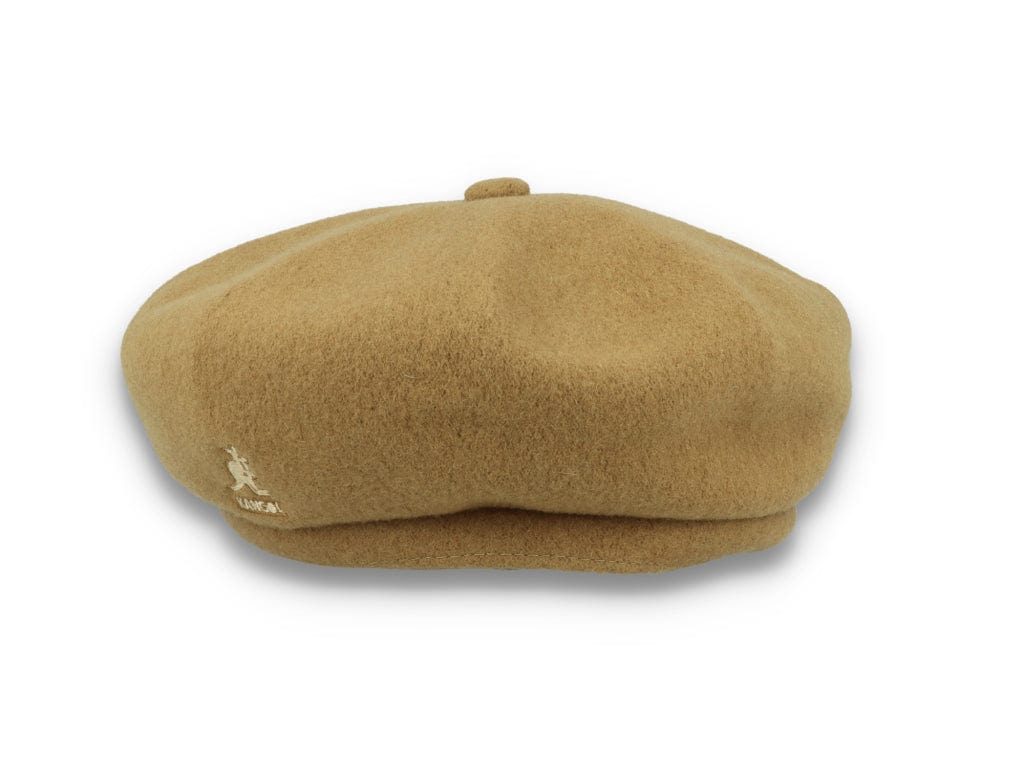 Kangol Wool Jax Beret Taupe - LOKK