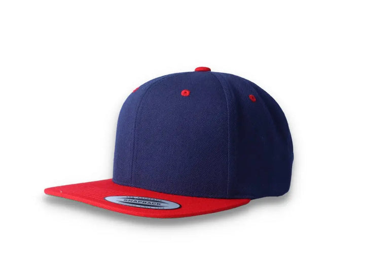 Yupoong Classic Snapback 6089MT Navy/Red - LOKK