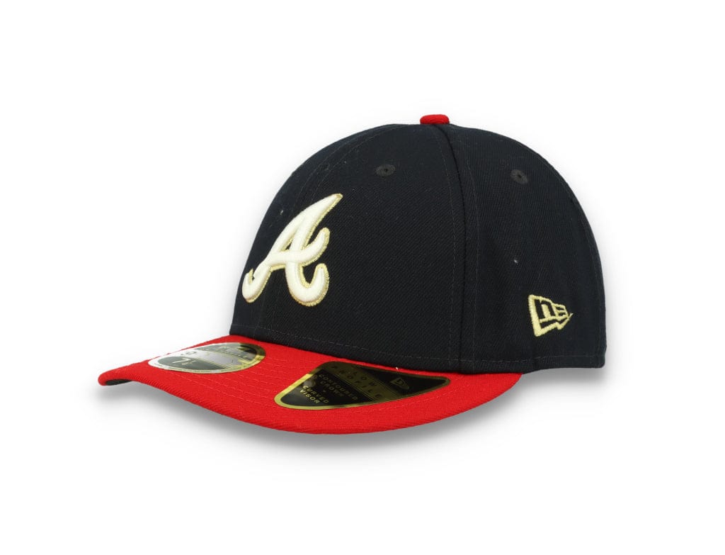 59FIFTY Low Profile Gold Atlanta Braves
