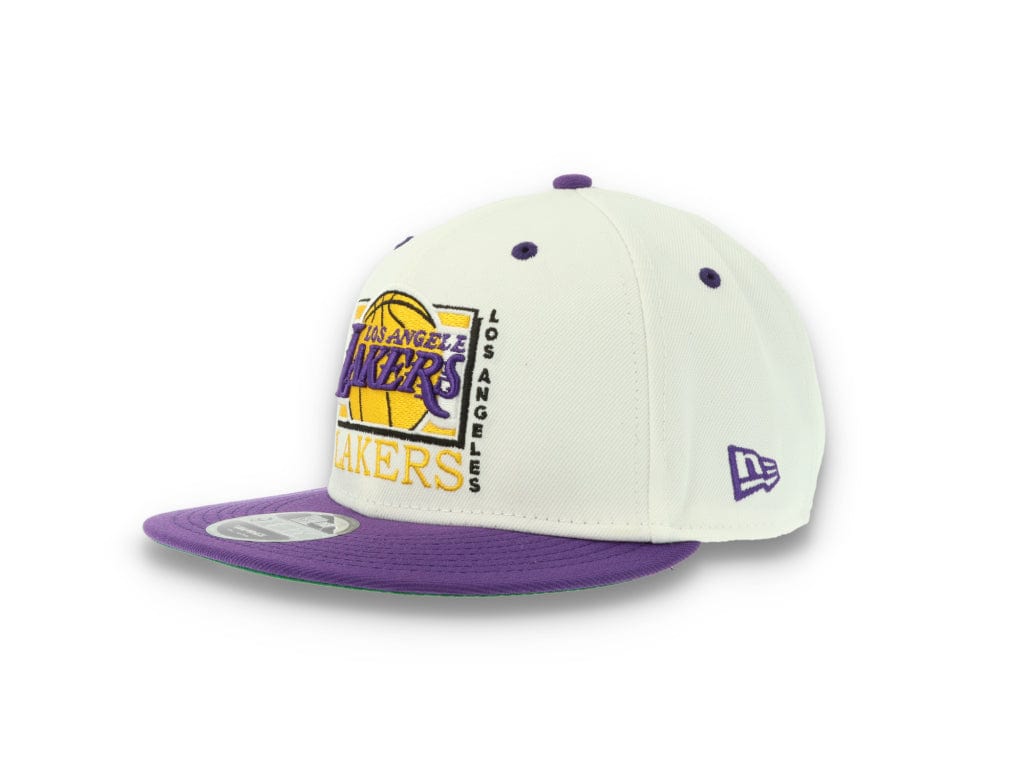 9FIFTY White Crown LA Lakers - LOKK