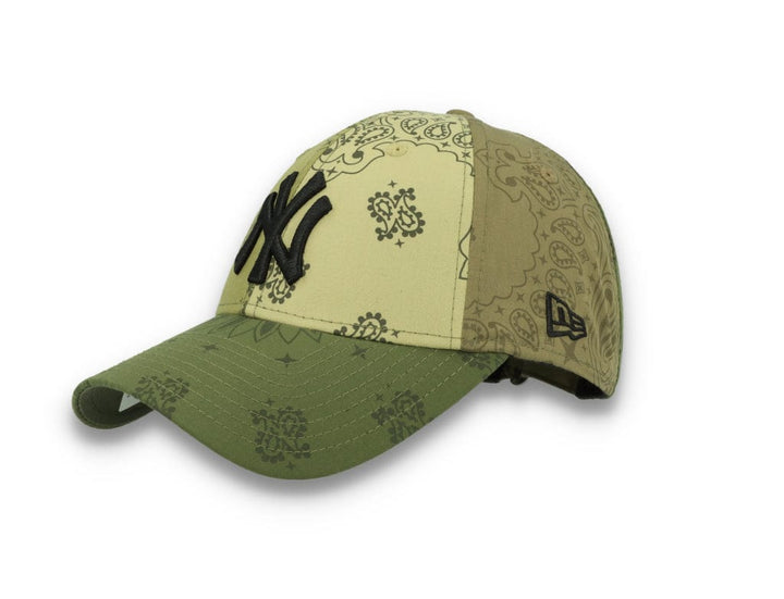 9FORTY Paisley Print NY Yankees Olive - LOKK