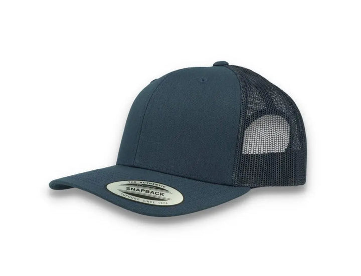 Navy Trucker Cap Retro - Yupoong 6606 - LOKK