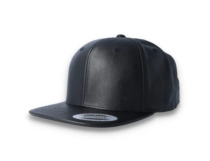 Yupoong Snapback Full Leather 6089FL Black - LOKK