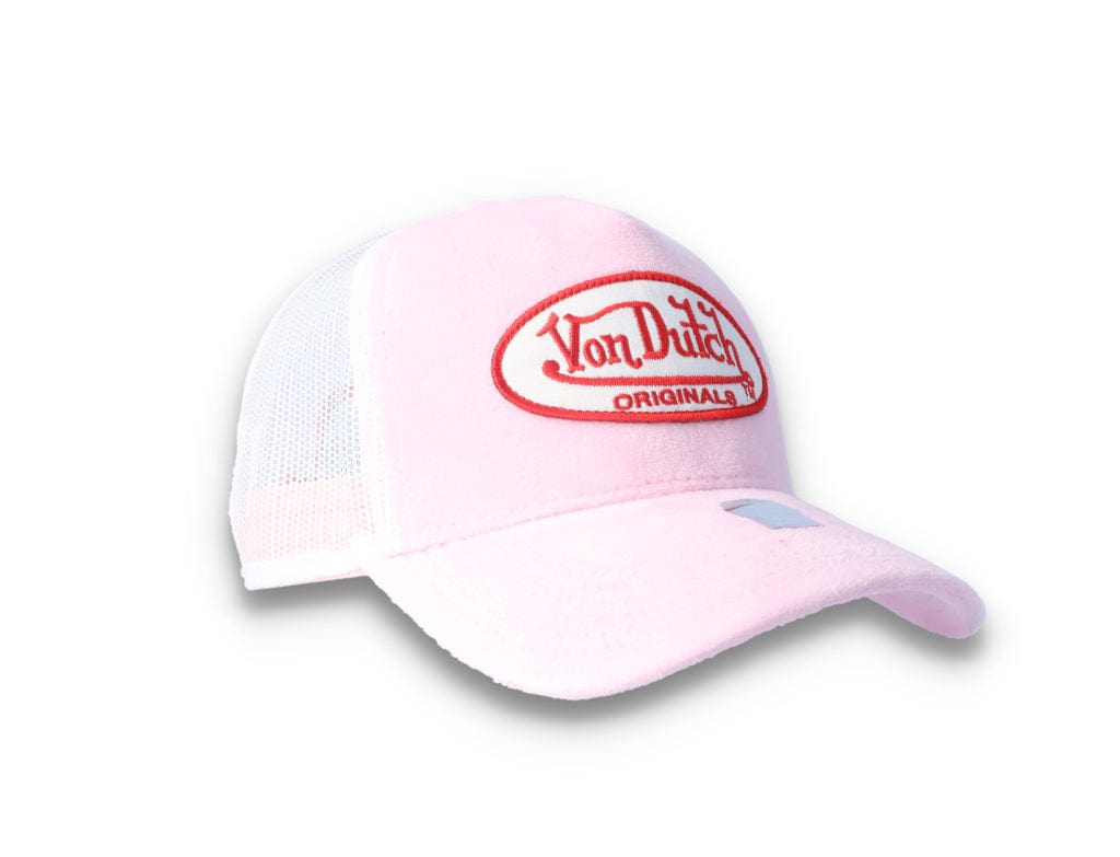 Von Dutch Trucker Cap Velvet Rose/White - LOKK