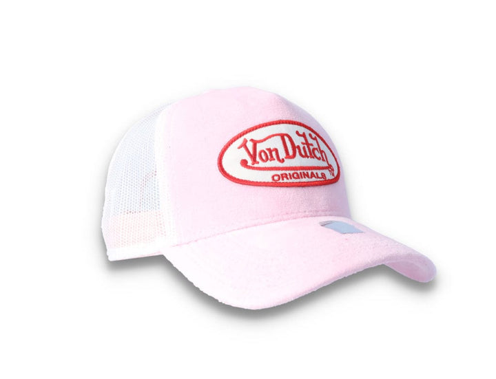 Von Dutch Trucker Cap Velvet Rose/White - LOKK