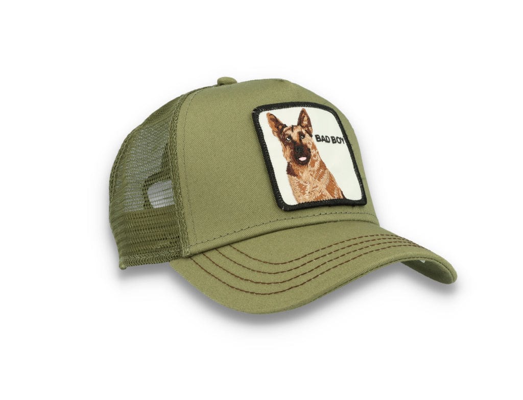 Goorin Trucker Cap The Bad Boy Olive