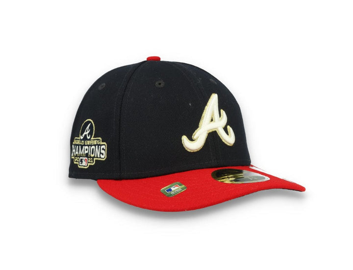 59FIFTY Low Profile Gold Atlanta Braves - LOKK