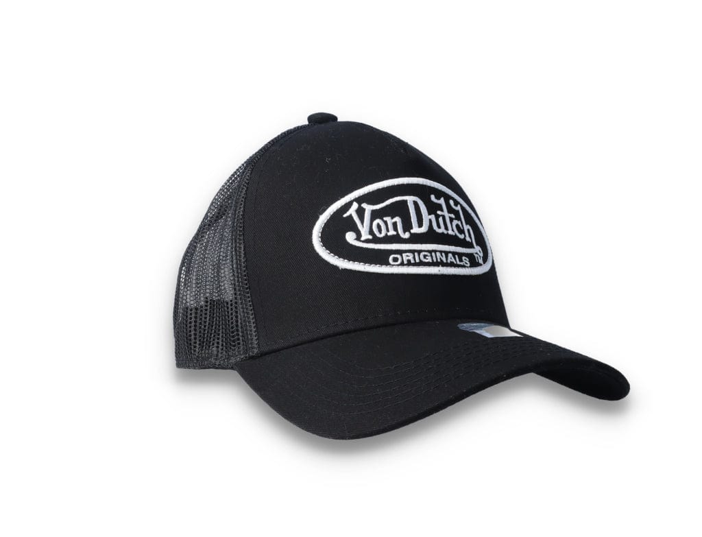 Von Dutch Trucker Cap Black/Black/White