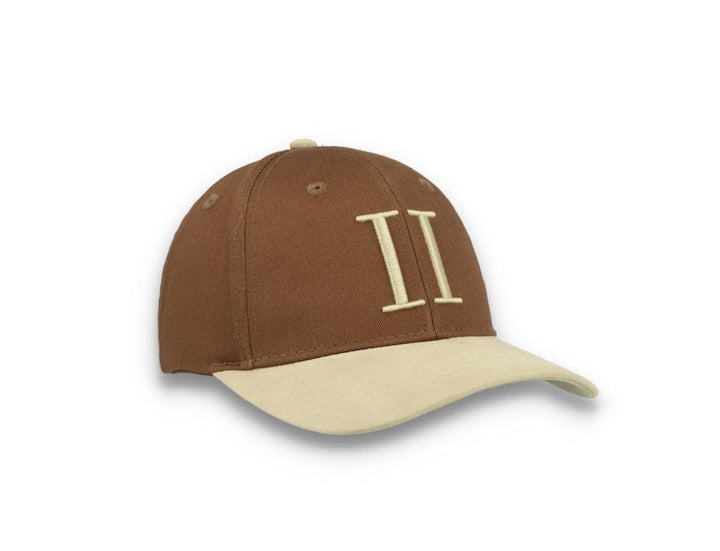 Baseball Cap Suede II Mountain Grey/Dark Sand - LOKK