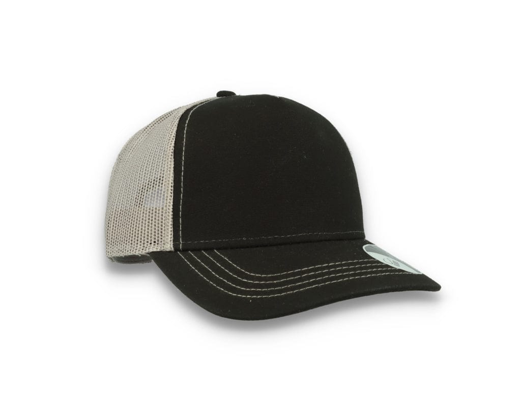Trucker Cap Black/Grey Atlantis Rapper Canvas - LOKK
