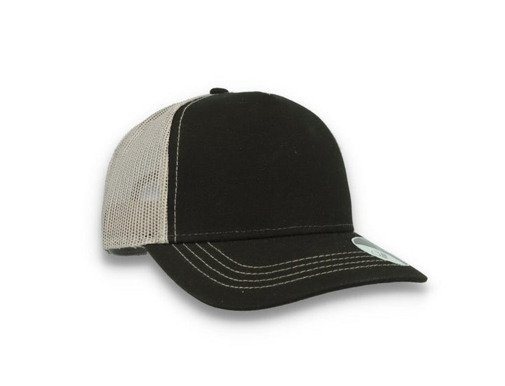 Trucker Cap Black/Grey Atlantis Rapper Canvas - LOKK