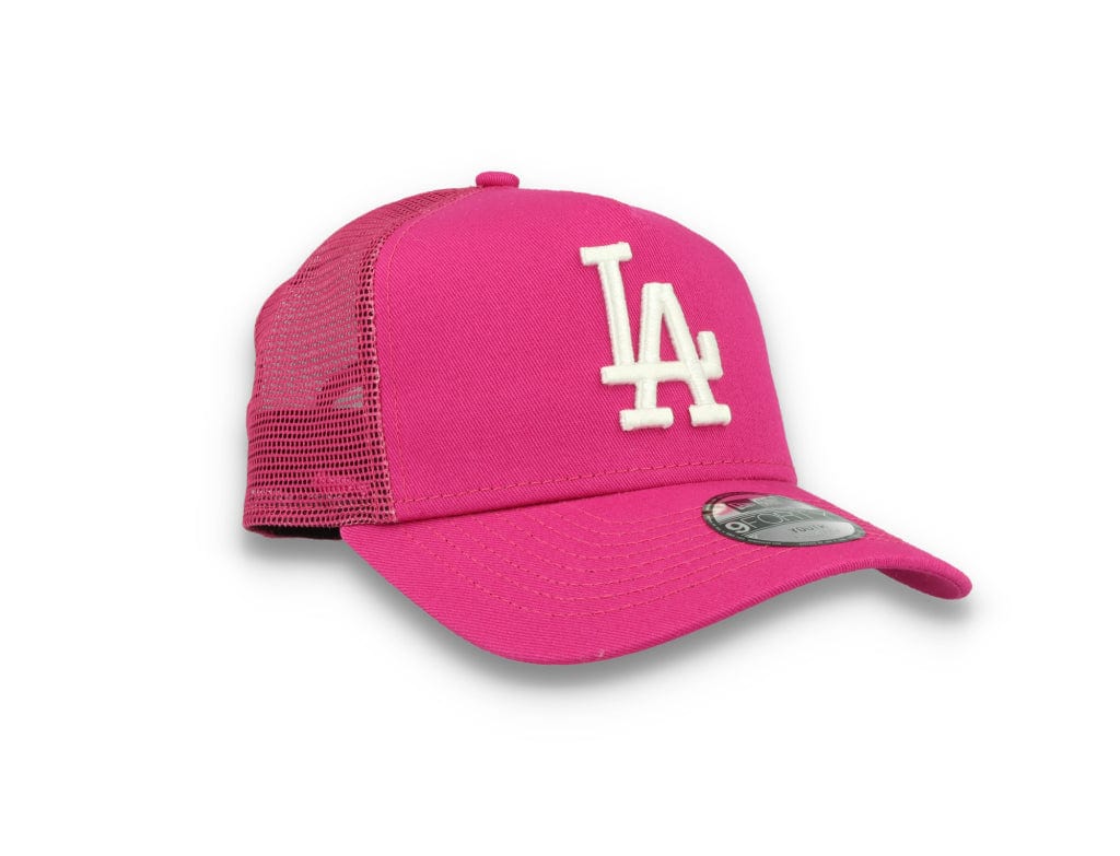 Kids Trucker Cap Tonal Mesh LA Dodgers Pink