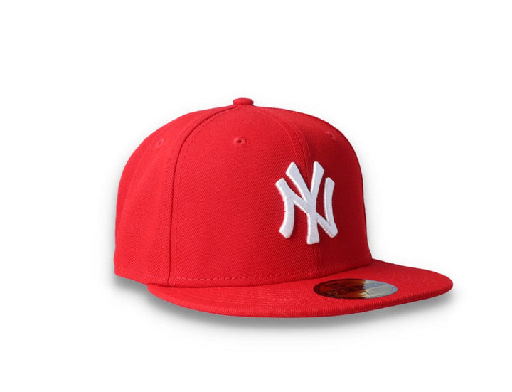 59FIFTY MLB Basic New York Yankees  Scarlet/White - LOKK