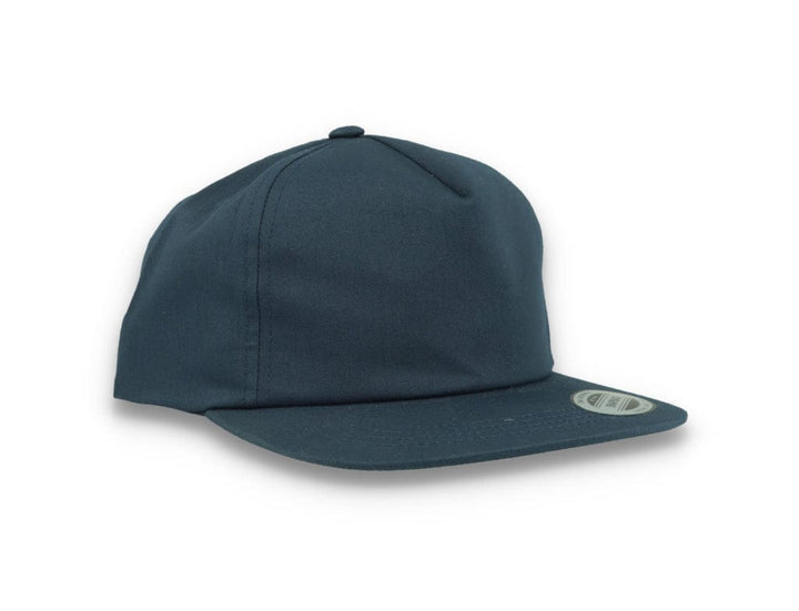 Yupoong 6502 Unstructured 5-Panel Snapback Cap Navy - LOKK
