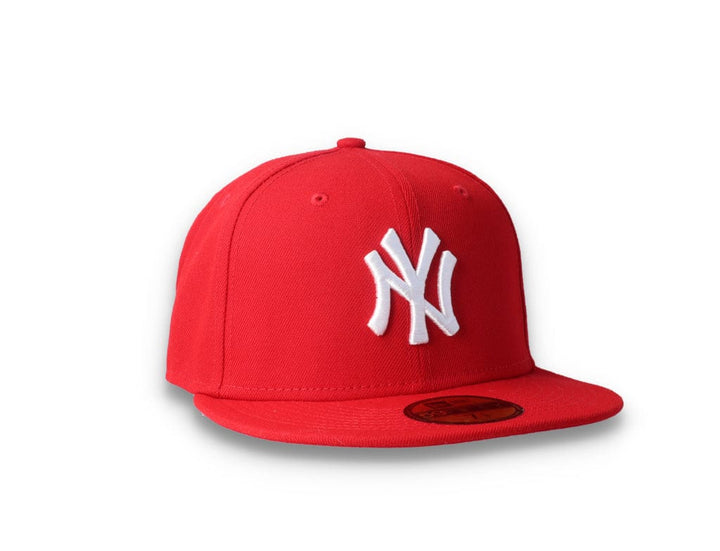 59FIFTY MLB Basic New York Yankees  Scarlet/White - LOKK