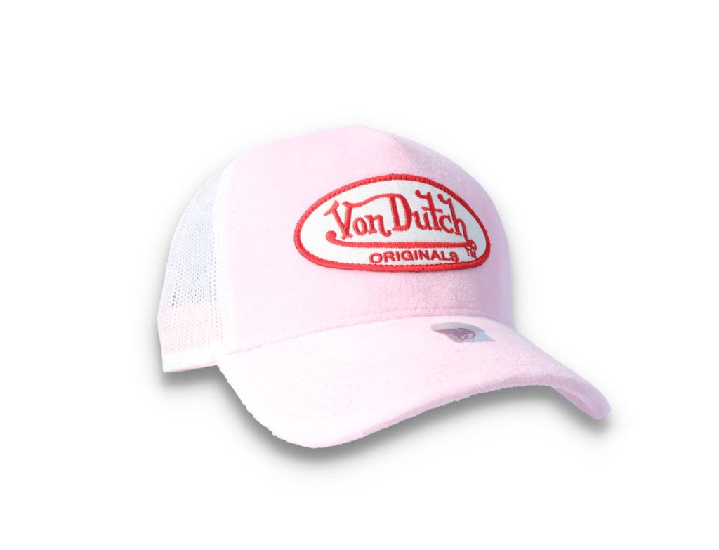 Von Dutch Trucker Cap Velvet Rose/White - LOKK