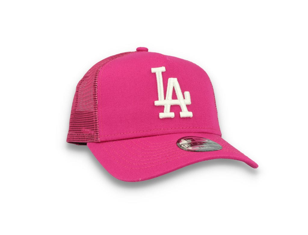 Kids Trucker Cap Tonal Mesh LA Dodgers Pink - LOKK
