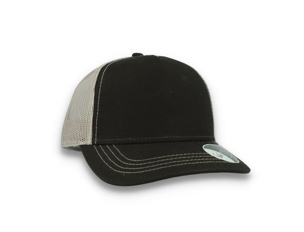 Trucker Cap Black/Grey Atlantis Rapper Canvas - LOKK