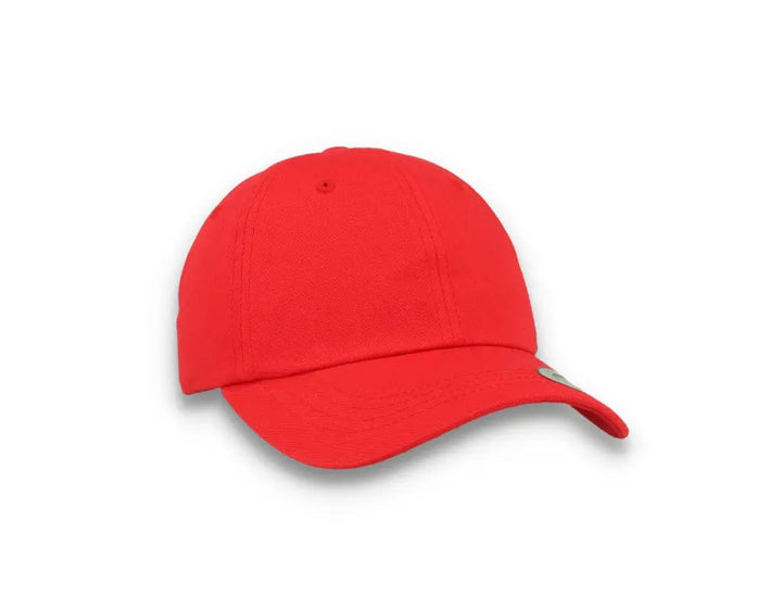 Red Dad Cap Low Profile Cotton Twill - Yupoong 6245CM - LOKK