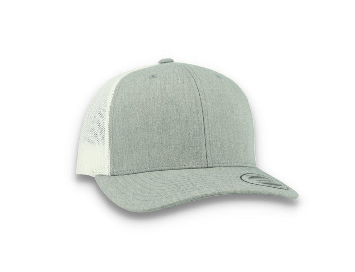 Flexfit 6606T Retro Trucker Heather Grey/White - LOKK