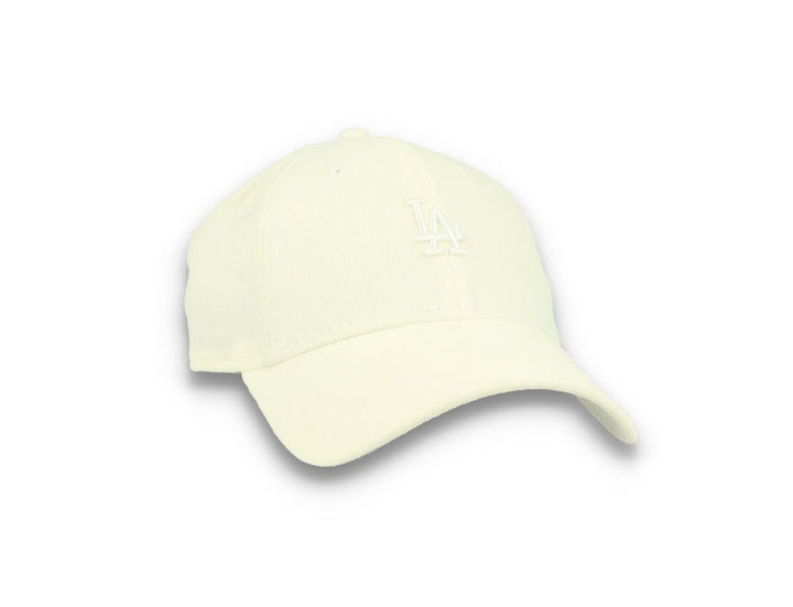 9FORTY Womens Mini Cord Logo Los Angeles Dodgers Beige - LOKK