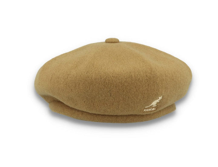 Kangol Wool Jax Beret Taupe - LOKK